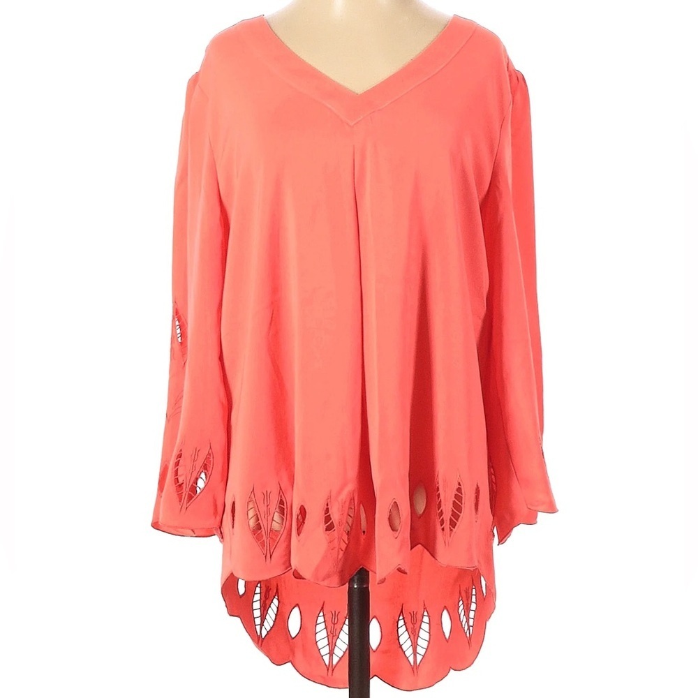 Market & Spruce Coral‎ Blouse